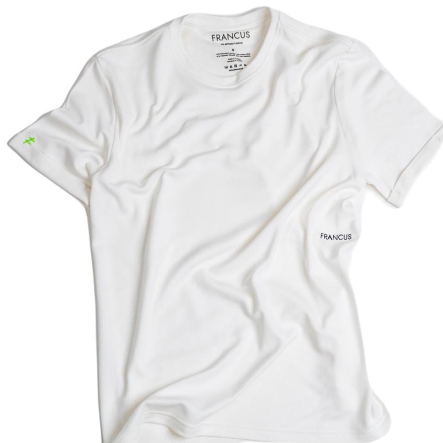 Vetements Francus Tee-Shirts | T-Shirt Sport Sportwool® Blanc