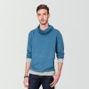 Vetements Ecclo Pulls & Sweats | Sweat Col Haut Turquoise