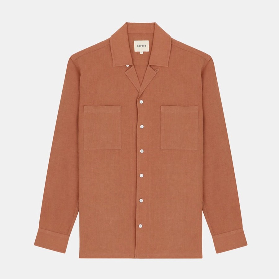 Vetements Noyoco Chemises | Chemise Barry Terracotta