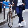 Vetements Wolbe Pantalons | City Pant Sportif Gaston Bleu Mazarine