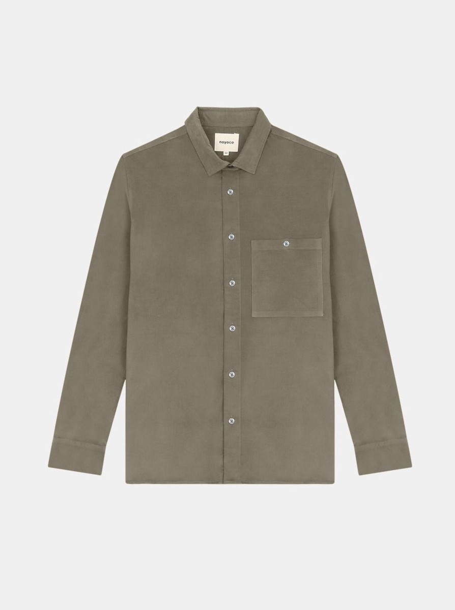 Vetements Noyoco Chemises | Chemise Curtis Faded Khaki