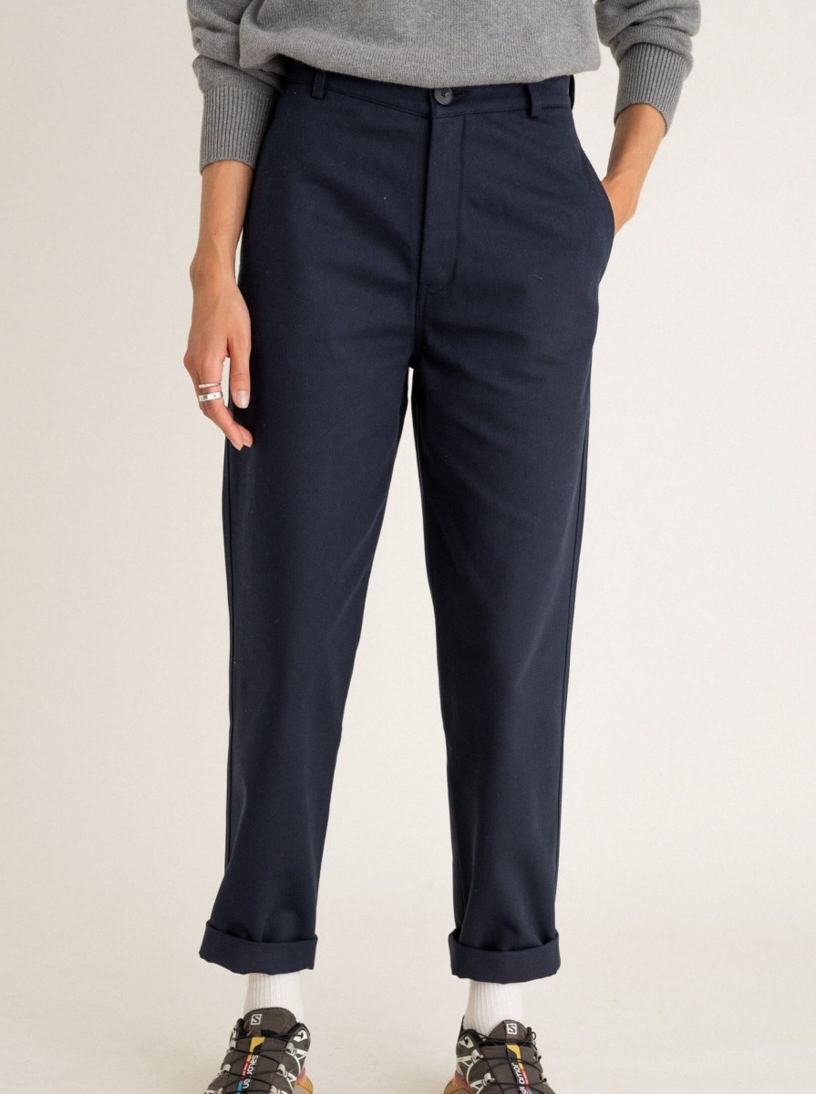 Vetements Noyoco Pantalons | Pantalon Dali Navy