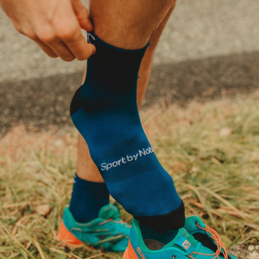 Vetements Nosc Chaussettes | Chaussettes Multisport Bleues Blue Opal