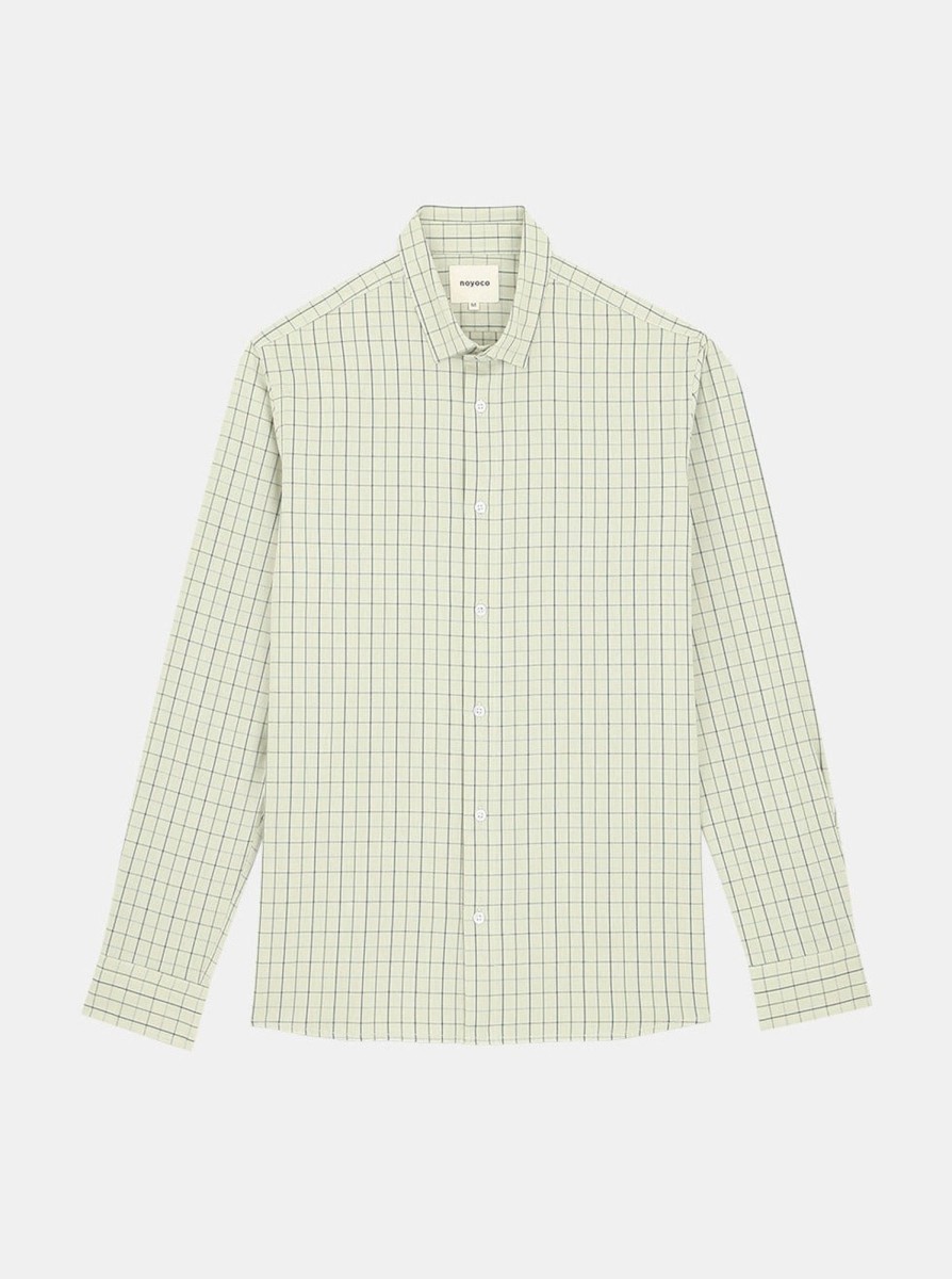 Vetements Noyoco Chemises | Chemise Ontario Ecru Checks