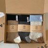 Vetements Ubac Chaussettes | Coffret Chaussettes Laine Recyclee