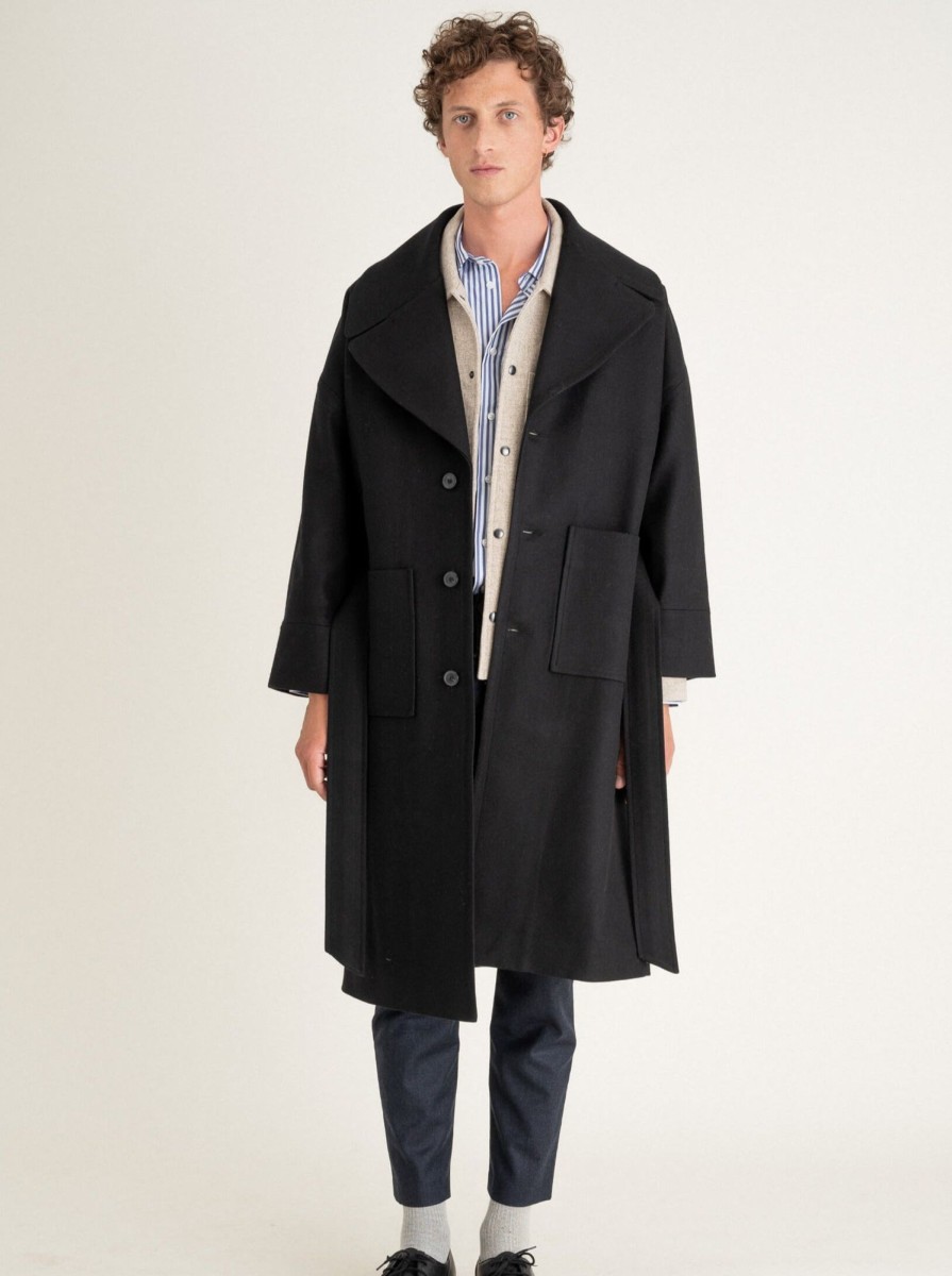 Vetements Noyoco Manteaux & Blousons | Manteau Dean Black