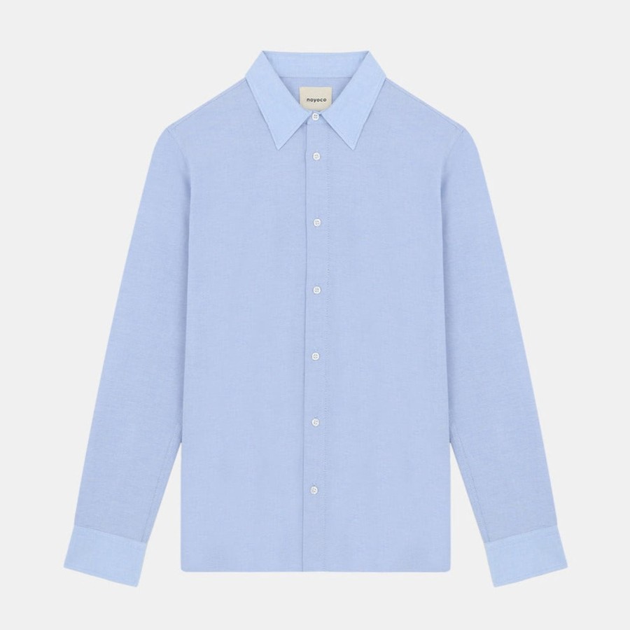 Vetements Noyoco Chemises | Ontario Sky Blue Oxford