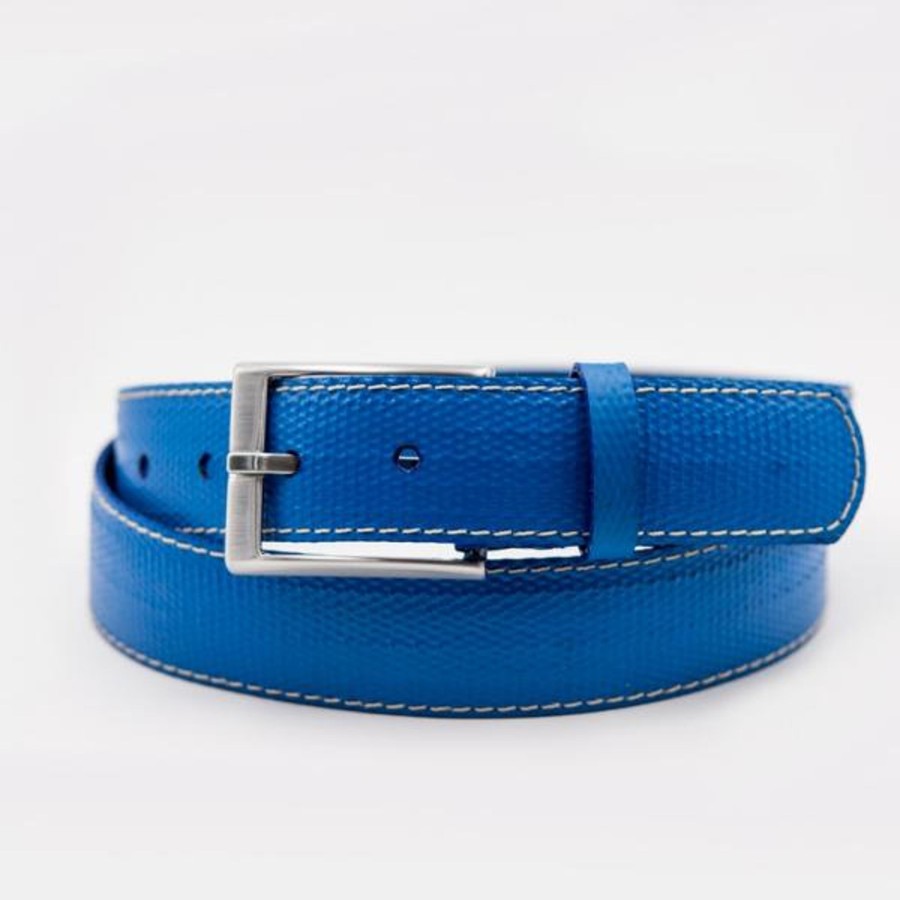 Accessoires Saint Lazare Ceintures & Bretelles | Ceinture Adam Bleue