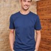 Vetements Monsieur Mimosa Tee-Shirts | T-Shirt Paul Coton Bio Marine