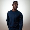 Vetements Maison FT Tee-Shirts | T-Shirt Manches Longues Bleu Marine