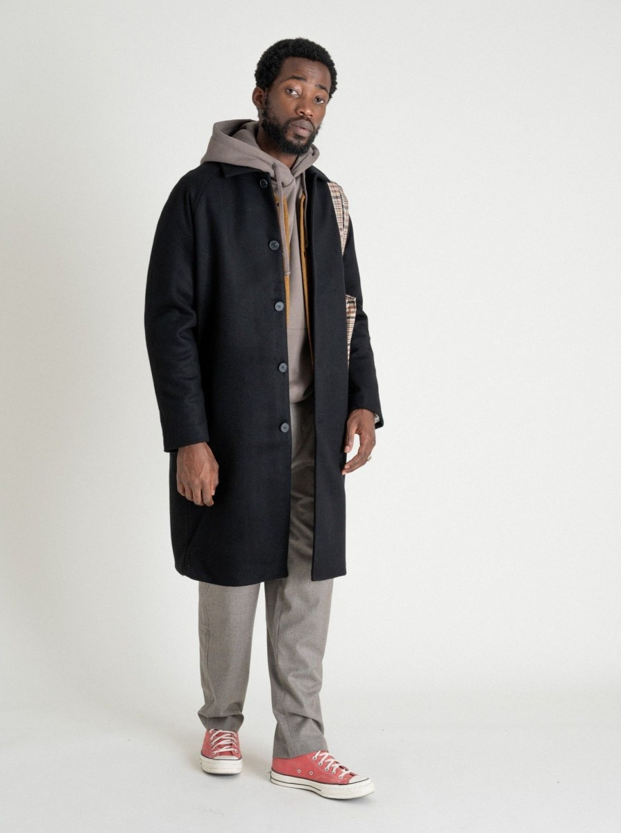 Vetements Noyoco Manteaux & Blousons | Manteau Mac Mayfair Noir