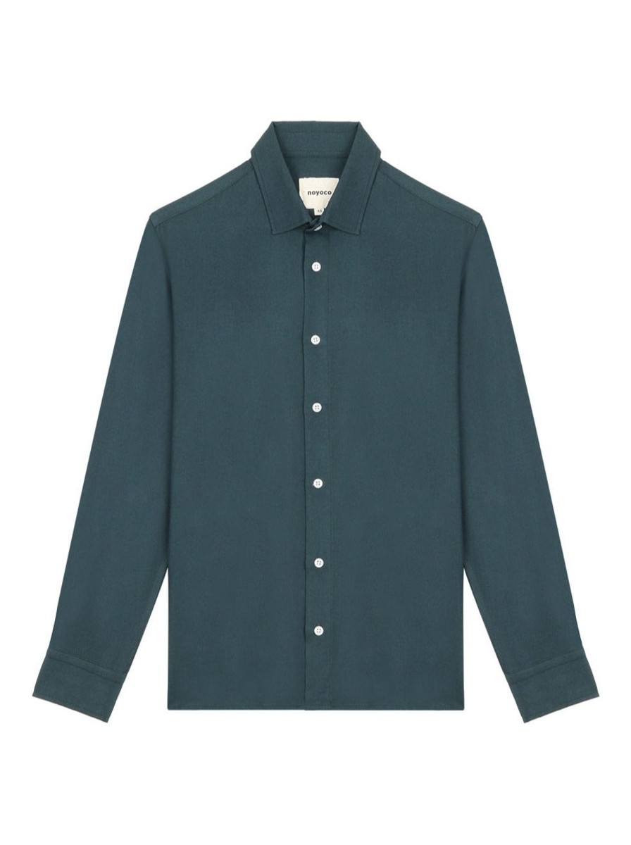 Vetements Noyoco Chemises | Chemise Ontario Emerald Green