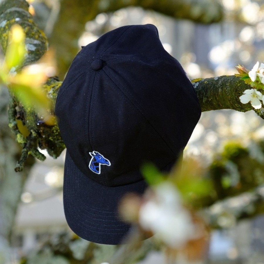 Accessoires Girafon Bleu Casquettes & Bonnets | Casquette En Coton Bio