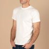 Vetements Pitumarka Tee-Shirts | T-Shirt Blanc Coton Pima Bio