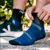 Vetements Nosc Chaussettes | Chaussettes De Sport Bleues Blue Opal