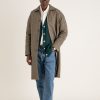 Vetements Noyoco Manteaux & Blousons | Manteau Mac Mayfair Brown Checks