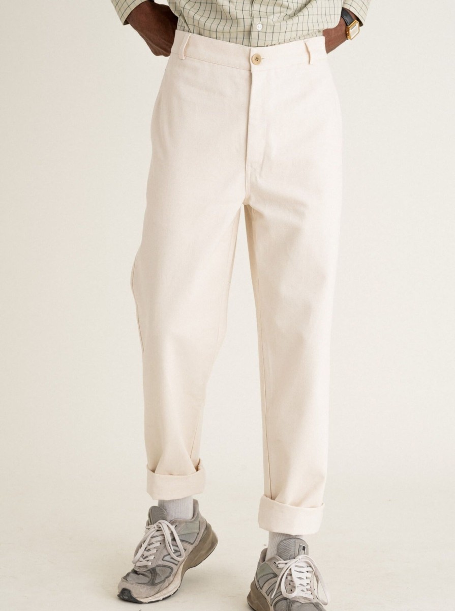 Vetements Noyoco Pantalons | Pantalon Dali Ecru Twill