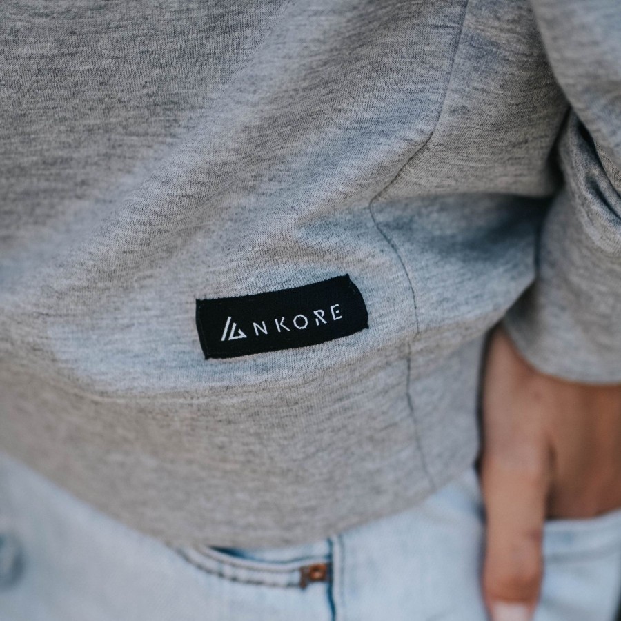 Vetements Ankore Pulls & Sweats | Sweat Recycle Ocean Gris